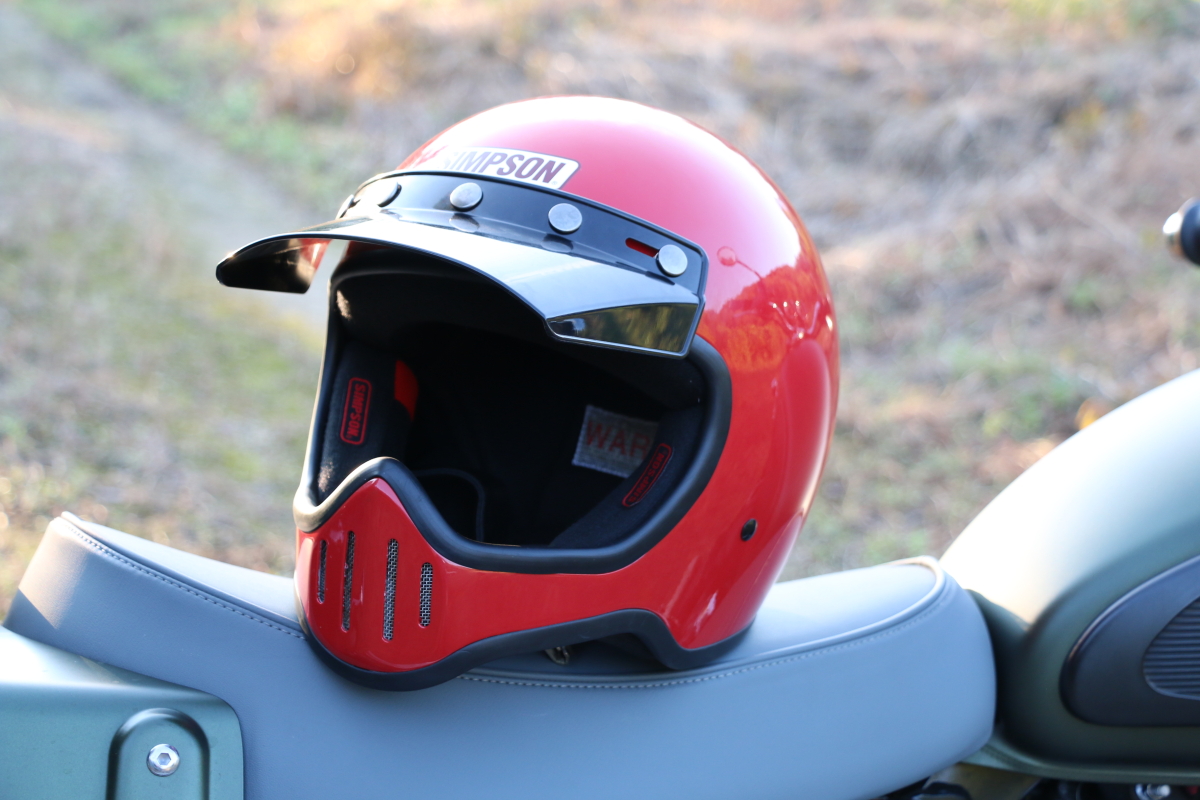 レビュー】シンプソン製ヘルメット「SIMPSON M50」を購入！ビンテージ 