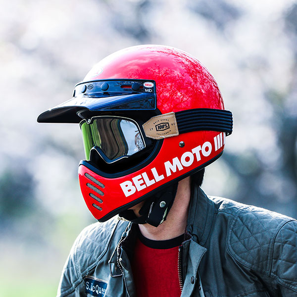 美品 BELL MOTO 3 ベル モト3 ヘルメットセキュリティ・セーフティ