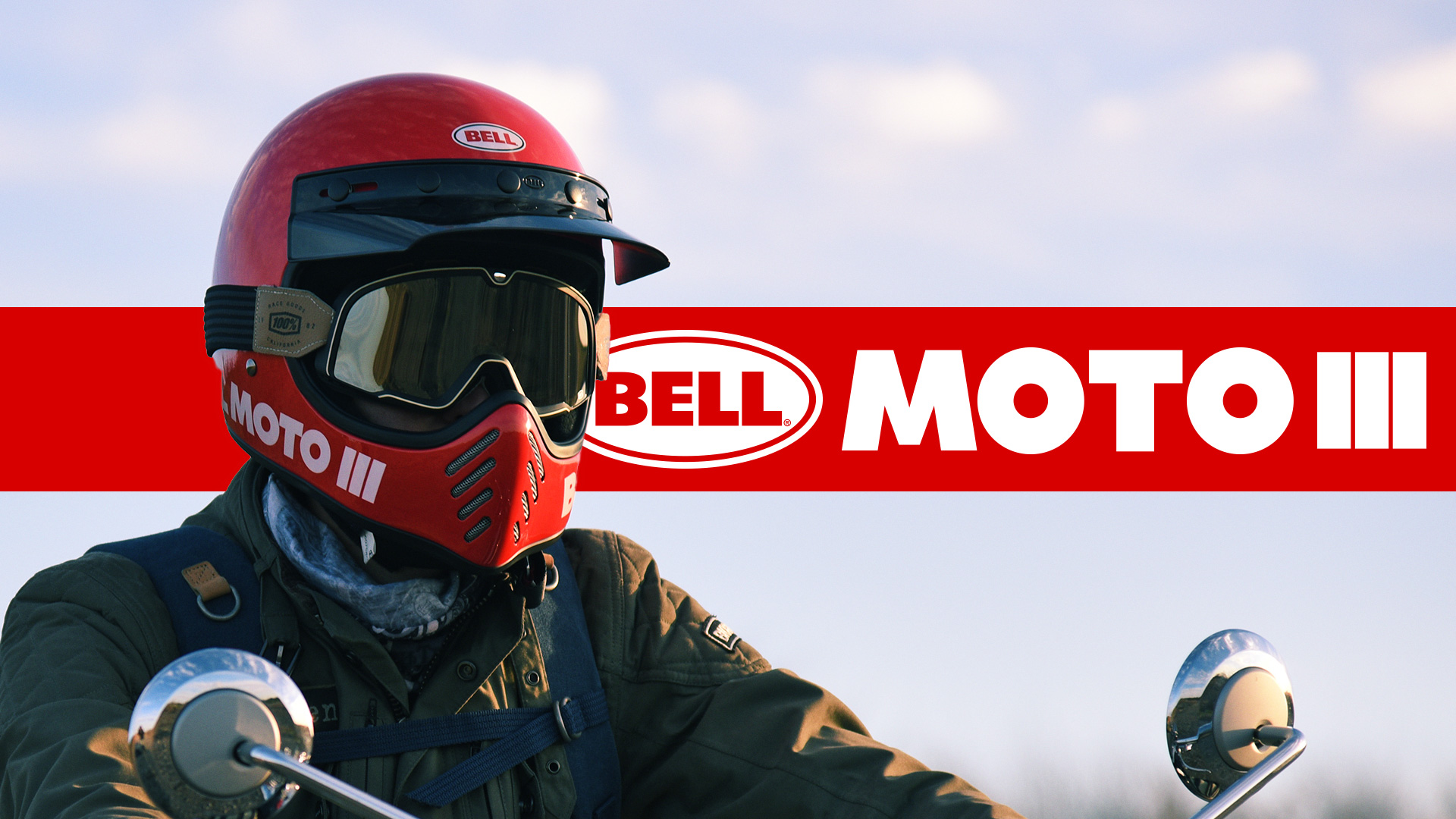 BELL Moto 3 ヘルメット-